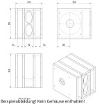 Visaton PETIT ORGUE Kit de altavoces