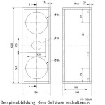 Visaton MB 208/H Speaker Kit