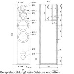 Visaton ALTO III C Lautsprecherbausatz
