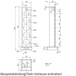 Visaton NoBox 170 Lautsprecherbausatz