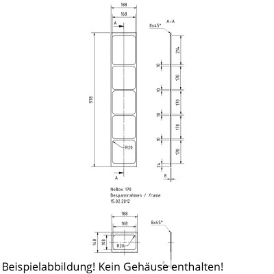 Visaton NoBox 170 Lautsprecherbausatz