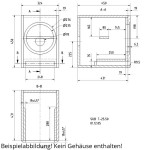 Visaton SUB T-25.50 Ensemble de haut-parleurs