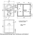 Visaton SUB T-30.60 Lautsprecherbausatz