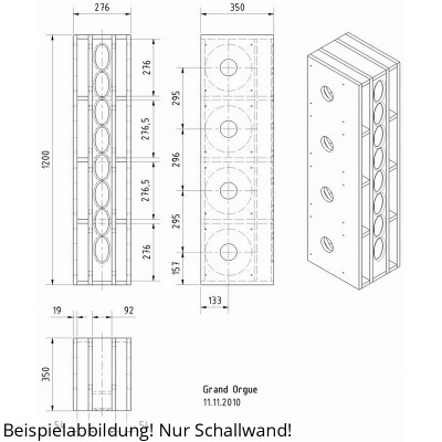 Visaton Mur sonore GRAND ORGUE