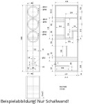 Visaton SOLITUDE Schallwand