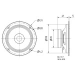 Visaton BG 13 P - 8 Ohm