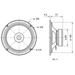Visaton BG 17 - 8 Ohm