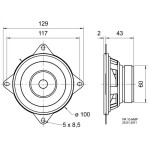 Visaton FR 10 HMP - 4 Ohm