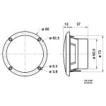 Visaton FR 8 WP - 4 Ohm (noir)