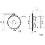 Visaton FRS 5 X - 8 Ohm
