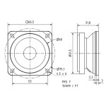 Visaton FRS 7 - 4 Ohm