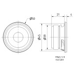 Visaton FRWS 5 R - 8 Ohm