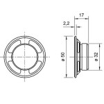 Visaton K 50 - 50 Ohm