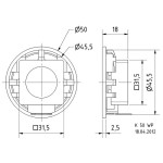 Visaton K 50 WP - 8 Ohm
