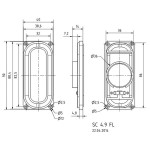 Visaton SC 4.9 FL - 8 Ohm