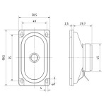 Visaton SC 5.9 OM - 8 Ohm