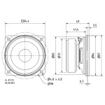 Visaton SL 87 FE - 8 Ohm