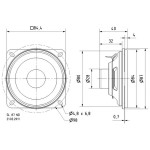 Visaton SL 87 ND - 8 Ohm