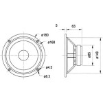 Visaton AL 170 - 8 Ohm