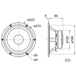 Visaton AL 200 - 8 Ohm