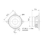 Visaton KT 100 V - 4 Ohm