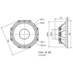 Visaton PAW 30 ND - 8 Ohm
