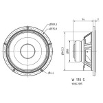Visaton W 170 S - 8 Ohm