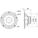 Visaton W 200 S - 4 Ohm