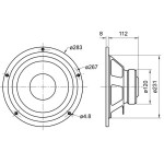 Visaton W 250 S - 8 Ohm