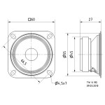 Visaton TW 6 NG - 8 Ohm