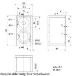 Visaton ARIA MHT Schallwand