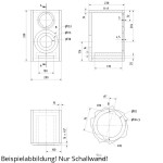 Visaton Muro de sonido BIJOU