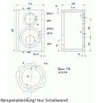 Visaton BIJOU 170 sound wall