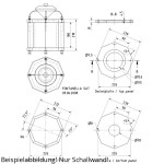 Visaton FONTANELLA SAT Schallwand