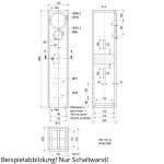 Visaton VIB 170 AL mur sonore