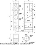 Visaton ATLANTIS MK II Schallwand