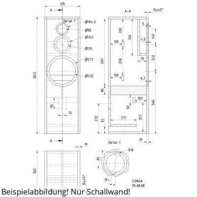 Visaton Paroi sonore CONGA