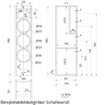 Visaton LA BELLE Schallwand