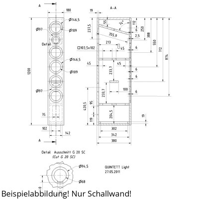 Visaton Mur sonore QUINTETT