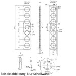 Visaton TRINITI Schallwand
