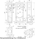 Visaton VIB 170 BP sound wall