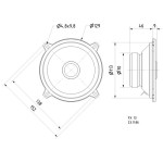 Visaton FX 13 - 4 Ohm