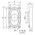 Visaton K 14.25 - 8 Ohm