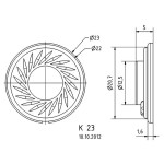 Visaton K 23 - 8 Ohm