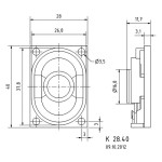 Visaton K 28.40 - 8 Ohm