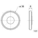 Visaton K 36 WP - 8 Ohm