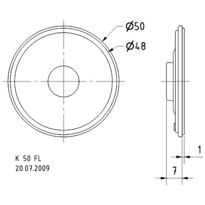 Visaton K 50 FL - 8 Ohm
