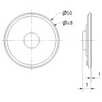 Visaton K 50 FLS - 8 Ohm