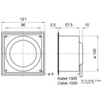 Visaton DK 121 FE EB - 8 Ohm