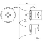 Visaton DDK 8 - 100 V/20 Ohm